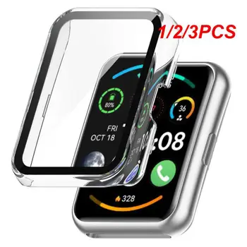 1/2 /3ШТ Защитный чехол для Oppo Watch Free Case Smartwatch PC Cover Аксессуары 3D пленка Защитная пленка для экрана Oppo Watch Free