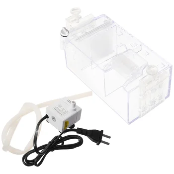 1 Комплект прозрачной фильтровальной коробки для аквариума с фильтром, акриловая фильтровальная коробка для аквариума, подвесная фильтровальная коробка