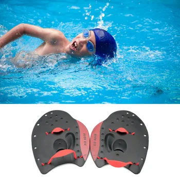 1 Пара плавательных ручных весел, плавательные перчатки для взрослых и подростков, пластиковые аксессуары для плавания, дайвинга и подводного плавания
