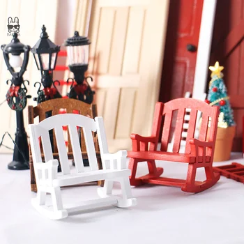 1 шт. Кукольный домик Миниатюрная мебель Тканевый диван Кресло Декор гостиной Минималистичный