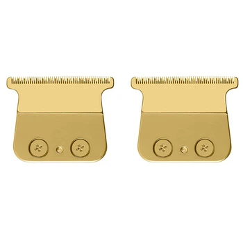 2 Сменных лезвия для триммеров Babylisspro FX787 и FX726, сменные лезвия FX707 золотого цвета