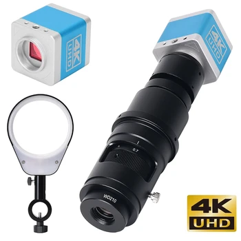 4K UHD Sony IMX334 CMOS HDMI комплект автофокусировки 60 кадров в секунду Цифровой промышленный электронный микроскоп камера для ремонта телефона пайка