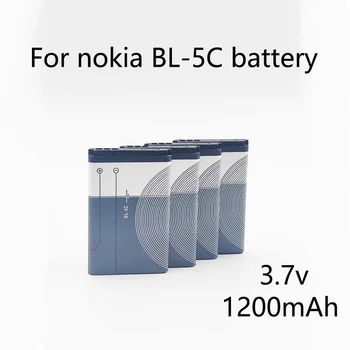 BL5C BL-5C Литий-ионный Аккумулятор 3,7 В 1200 мАч для Nokia 6267 6270 6330 6555 6600 6620 6630 1100 1101 1110 1112 1208 1600
