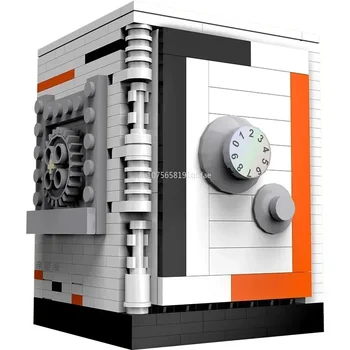 LEGO Rainbow Decryption Box, Совместимые строительные блоки, креативные игрушки для сжигания мозгов, безопасная копилка для подарков для детей