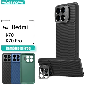 Nillkin Для Xiaomi Redmi K70 Pro Case CamShield Prop Откидная Крышка объектива Для Redmi K70/K70Pro чехол С Подставкой Для объектива