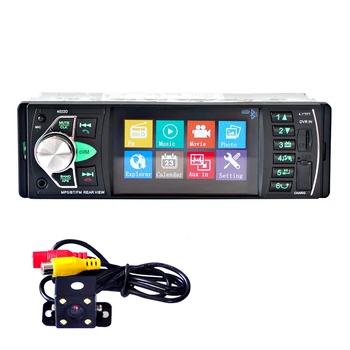 Автомобильный HD 4,1-Дюймовый Bluetooth MP5 Плеер С Реверсивным Экраном FM-Радио Универсальный 4022D + Камера Заднего Вида