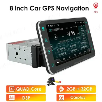 Автомобильный мультимедийный плеер Andriod GPS Навигация 2DIN HD авторадио USB FM 2 Din 8 