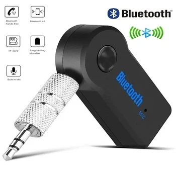 Беспроводной адаптер приемника-передатчика Bluetooth 5.0 3 в 1 USB-адаптер Аудиоприемник Bluetooth Автомобильное зарядное устройство Автомобильный Aux для E91 E92