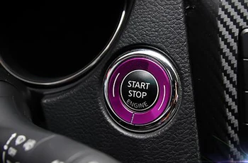 Брелок для ключей Start, Аксессуары для украшения выключателя зажигания, брелок для ключей, автомобильный стайлинг для Nissan X-Trail 2014