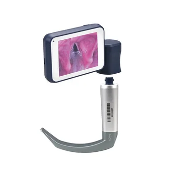 Видеоларингоскоп высокого разрешения BESDATA, портативный 3-дюймовый ЖК-экран с функцией видео и фото для анестезии.
