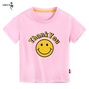 Детская футболка с мультяшным принтом, футболки для девочек, футболки для мальчиков, летняя детская одежда, хлопковые тонкие кофты, топы с короткими рукавами для молодежи