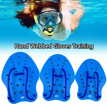 Детские и взрослые перчатки для подводного плавания с перепонками для фристайла, тренировочные весла для плавания, перчатки для дайвинга, плавники-ласты для плавания