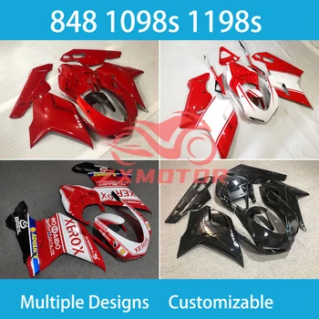 Для Ducati 848 1098 1198 1098s 1198s Мотоцикл Вторичного рынка Комплект Инжекционных Обтекателей Prime Настраиваемые Обтекатели Кузова