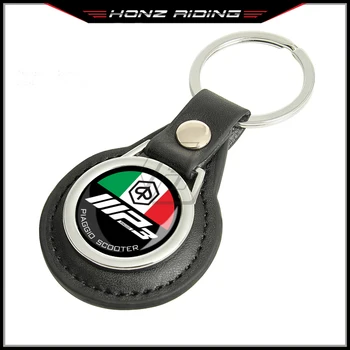 Для брелка для ключей от скутера Piaggio MP3, кожаное кольцо для ключей от мотоцикла