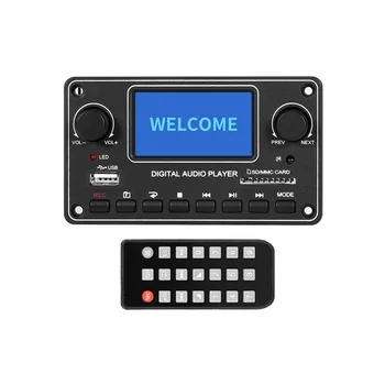 ЖК-Модуль MP3-Плеера 28X64 Дисплей Bluetooth Цифровой Аудио Декодер Плата TDM157 USB SD BT FM для Автомобильного Домашнего Усилителя