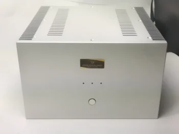 Корпус усилителя из алюминиевого сплава Goldmund Silver, коробка DIY с радиатором