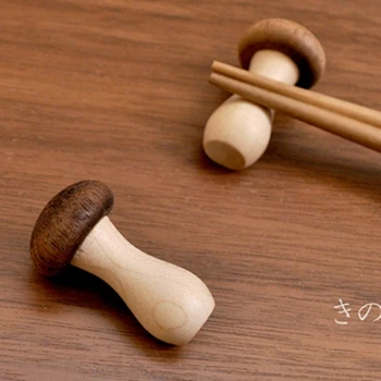 Креативная грибная палочка для еды в японском Стиле, Подушка-Ложка, Кухонная Палочка Для еды, Держатель для посуды