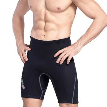 Мужские неопреновые шорты для гидрокостюма, 2 мм штаны для дайвинга, шорты для плавания, мужские плавки для серфинга, сохраняющие тепло, Супер эластичные