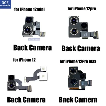 Оригинальная Задняя Камера для iPhone X XS Max Xr 11 12 Pro max 12 mini Задняя Основная Камера Замена Гибкого кабеля Ленты
