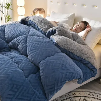 Осенне-зимнее флисовое одеяло, пушистое теплое коралловое фланелевое повседневное одеяло для спальни, диван-кровать, мягкие одеяла