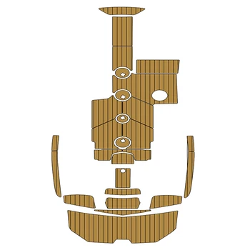 Пенопластовая лодка Eva, противоскользящие самоклеящиеся коврики, Напольное покрытие для Mastercraft X20 2016 Аксессуары
