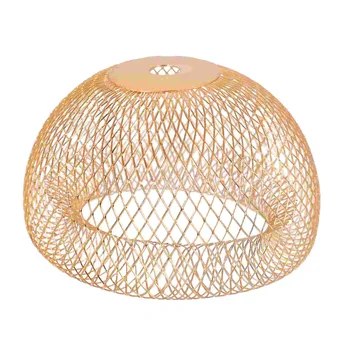 Подвесной светильник в металлической клетке, абажур: Потолочная люстра в деревенском индустриальном стиле, подвесной светильник, чехол для