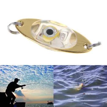 Светодиодная подводная ловля кальмаров с глубоким опусканием глаз, Световая мигающая лампа для приманки