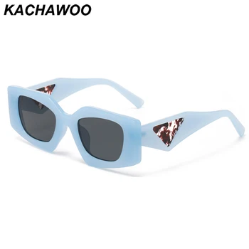 Солнцезащитные очки Kachawoo polygon в винтажном стиле, женские солнцезащитные очки 