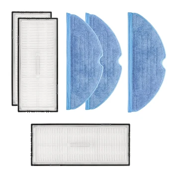 Тканевые прокладки для вакуумной швабры и комплект для замены вакуумных фильтров для Roborock S7 S7 + T7S T7S Plus Filters Аксессуары для швабры