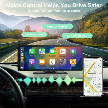 Универсальная стереосистема Carplay GPS Android 10.26 