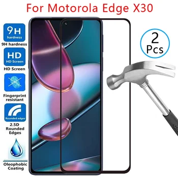 чехол для motorola edge x30 cover screen protector из закаленного стекла на moto edgex30 x 30 30x 6.7 защитный чехол для телефона 360