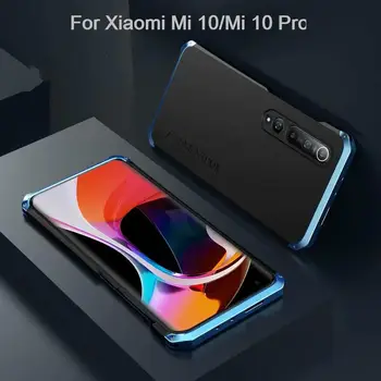 Чехол Для Xiaomi Mi 10/Mi 10 Pro Роскошный Противоударный Металлический Чехол Для Xiaomi Mi 10 Pro Ultra Silm Из гибридного алюминиевого сплава