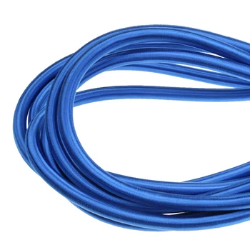 Эластичная Банджи-веревка 12 мм x 10 м, Амортизирующий Шнур для детского Батута, синий