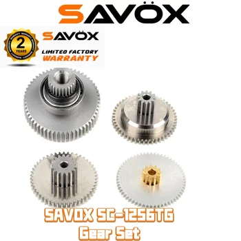 Оригинальный комплект передач SAVOX SC-1256TG с титановым сервоприводом SAVOX 1256 с высоким крутящим моментом, включая подшипники