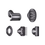 Фен Dyson Supersonic HD07 (белый) с 5 насадками